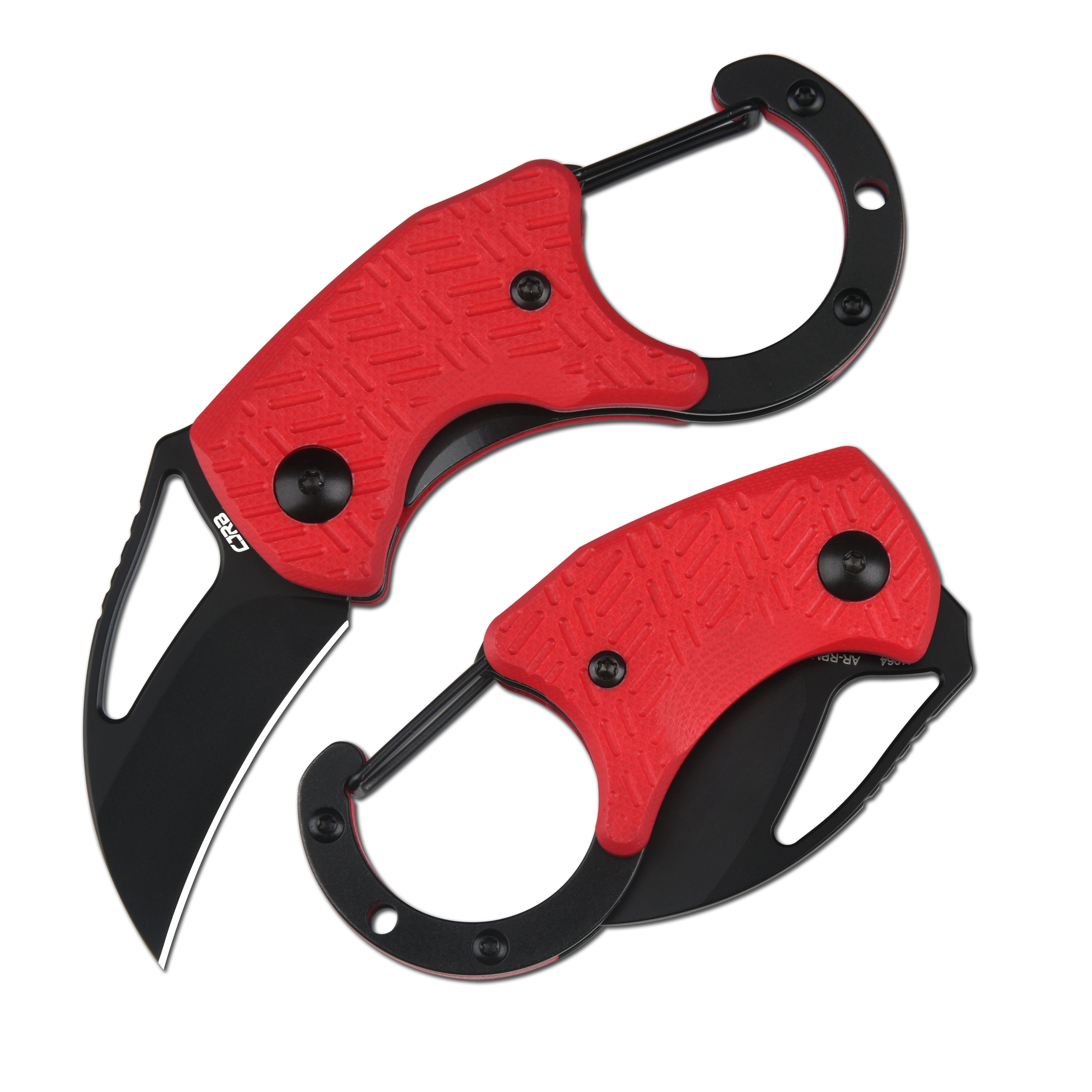 CJRB Anansi J1964-BRE folding knife with red G10 handle