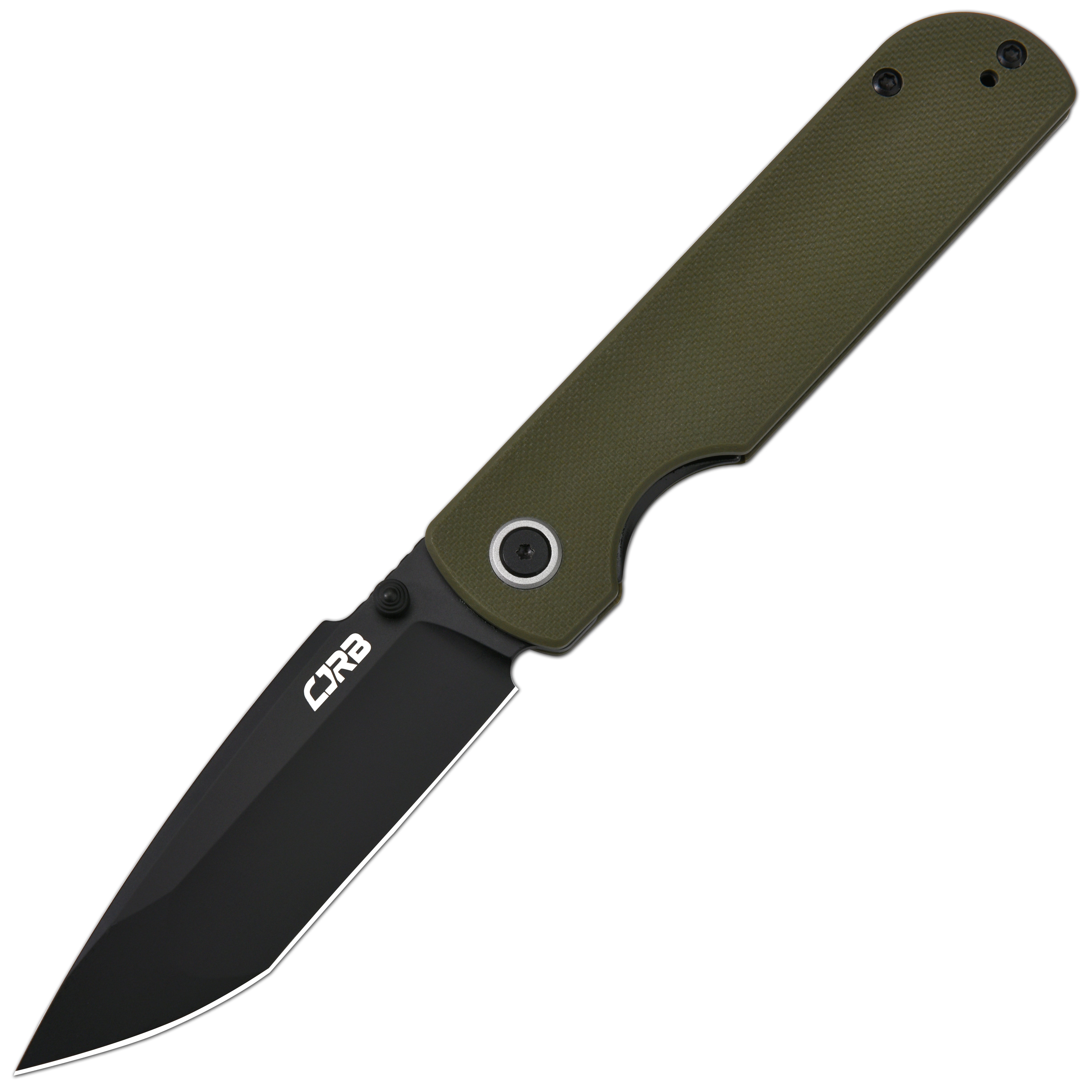CJRB Nova J1937-BGN folding knife with AR-RPM9 black PVD blade
