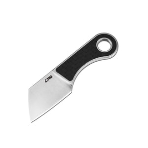 CJRB Chip J1939-CF fixed blade knife with AR-RPM9 sand polish blade