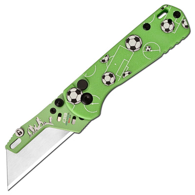 CJRB Boxer J1967-GWC utility knife with steel blade