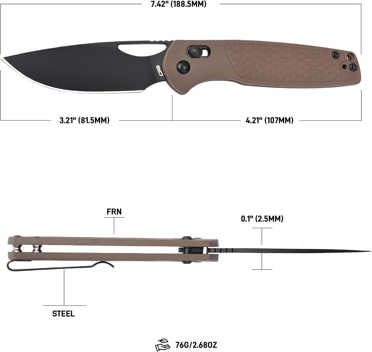 CJRB Acacia J1952 blade profile