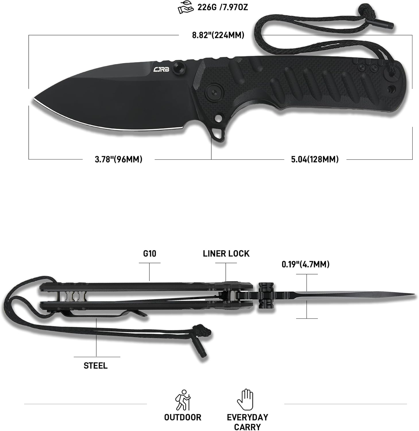 CJRB Tundra J1966 blade profile