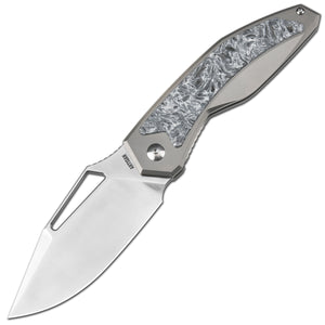 Artisan Cutlery Fragarach 1879G folding knife with S90V sand polish blade
