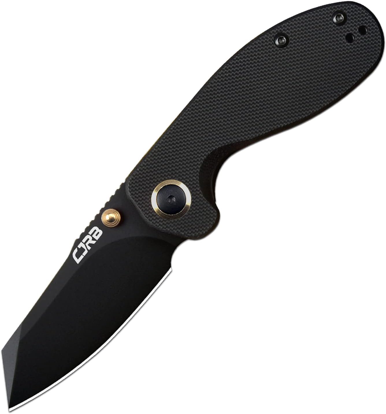 CJRB Maileah J1918 folding knife with black PVD AR-RPM9 blade