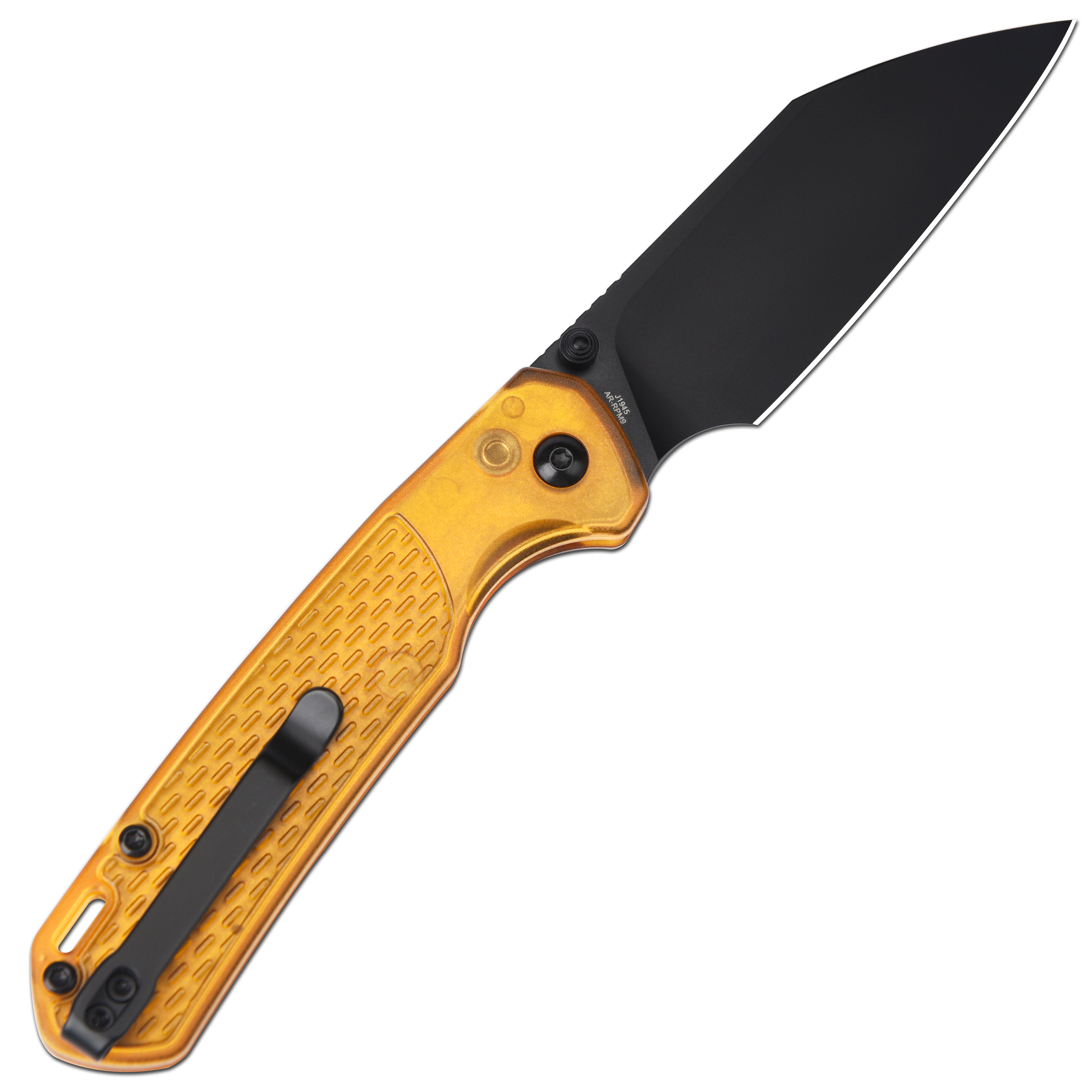 CJRB Pyrite-Light J1945 handle close-up