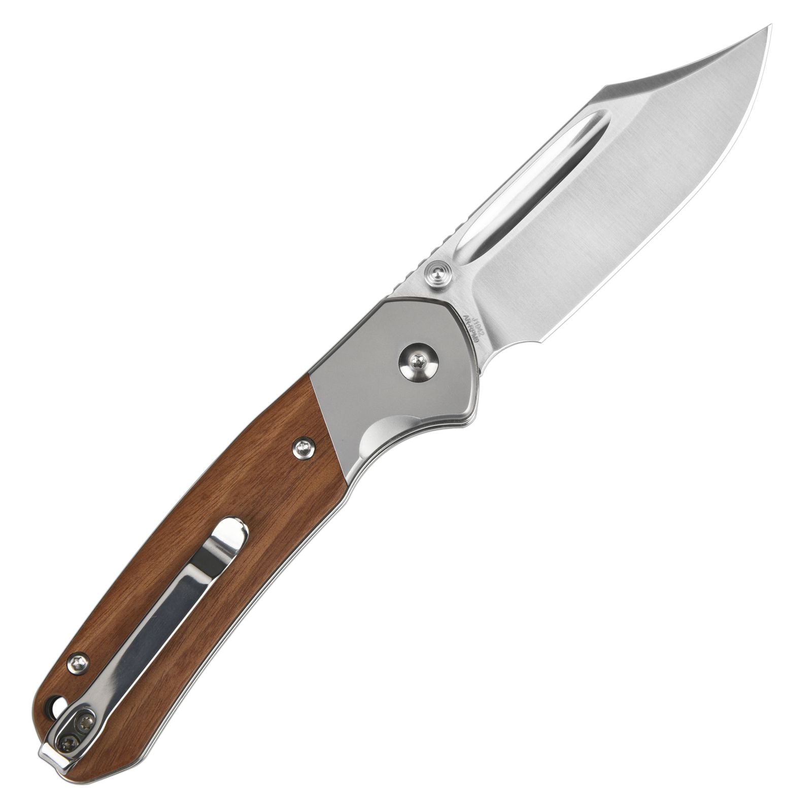 CJRB Bowie Pyrite J1942-RW knife detail