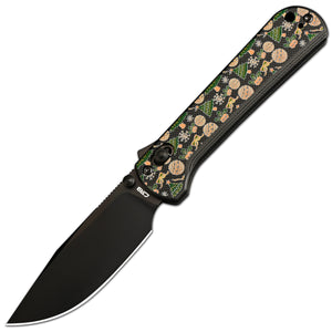 CJRB Bolt J1960M-BBK folding knife with AR-RPM9 blade