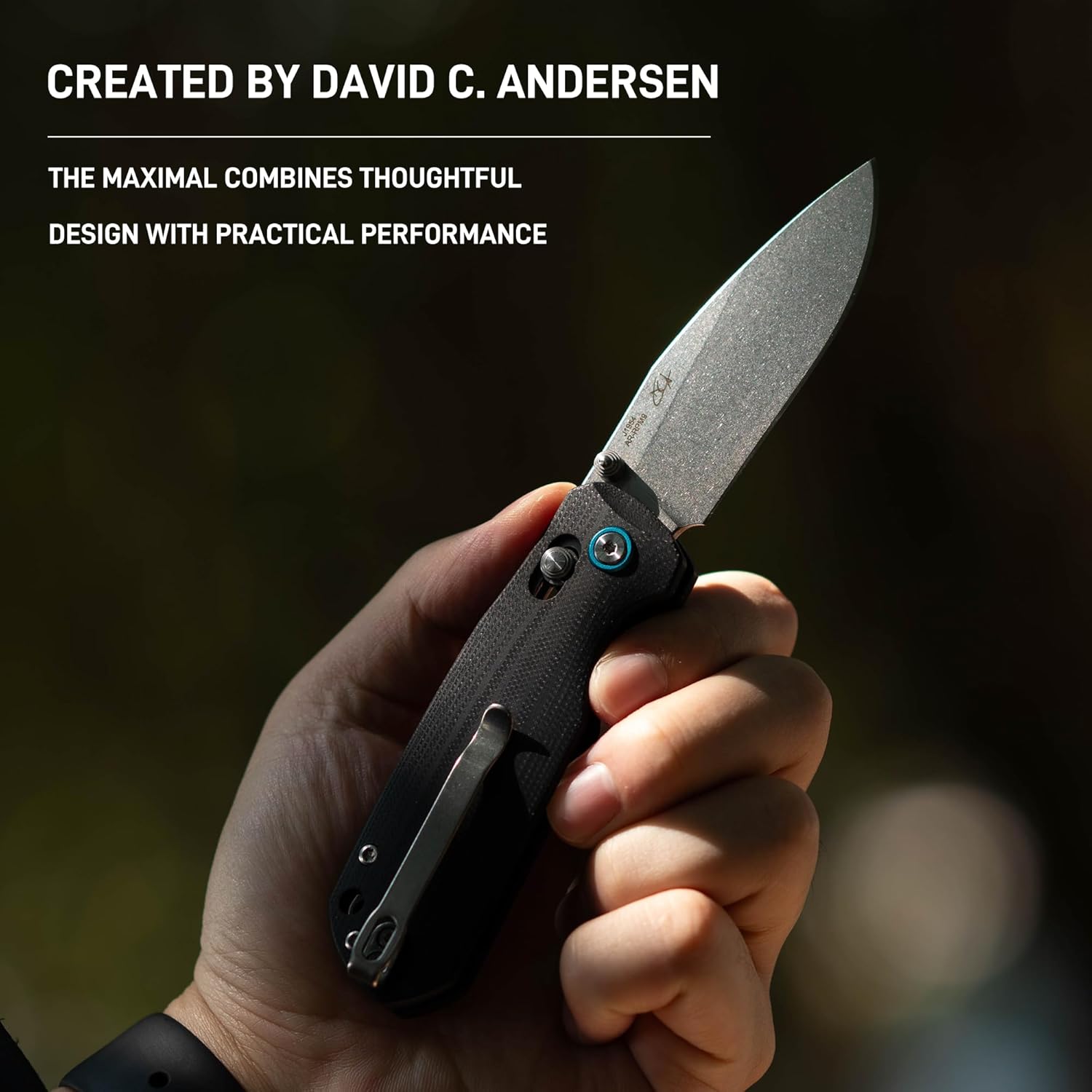 CJRB Maximal J1954 folding knife with black G10 handle
