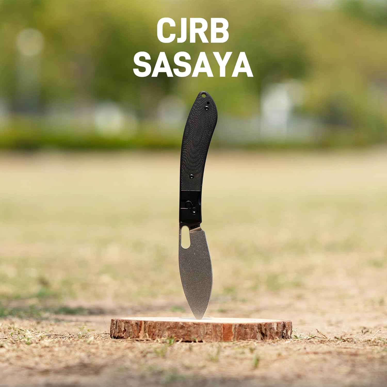 CJRB Sasaya J1959-BK folding knife side view