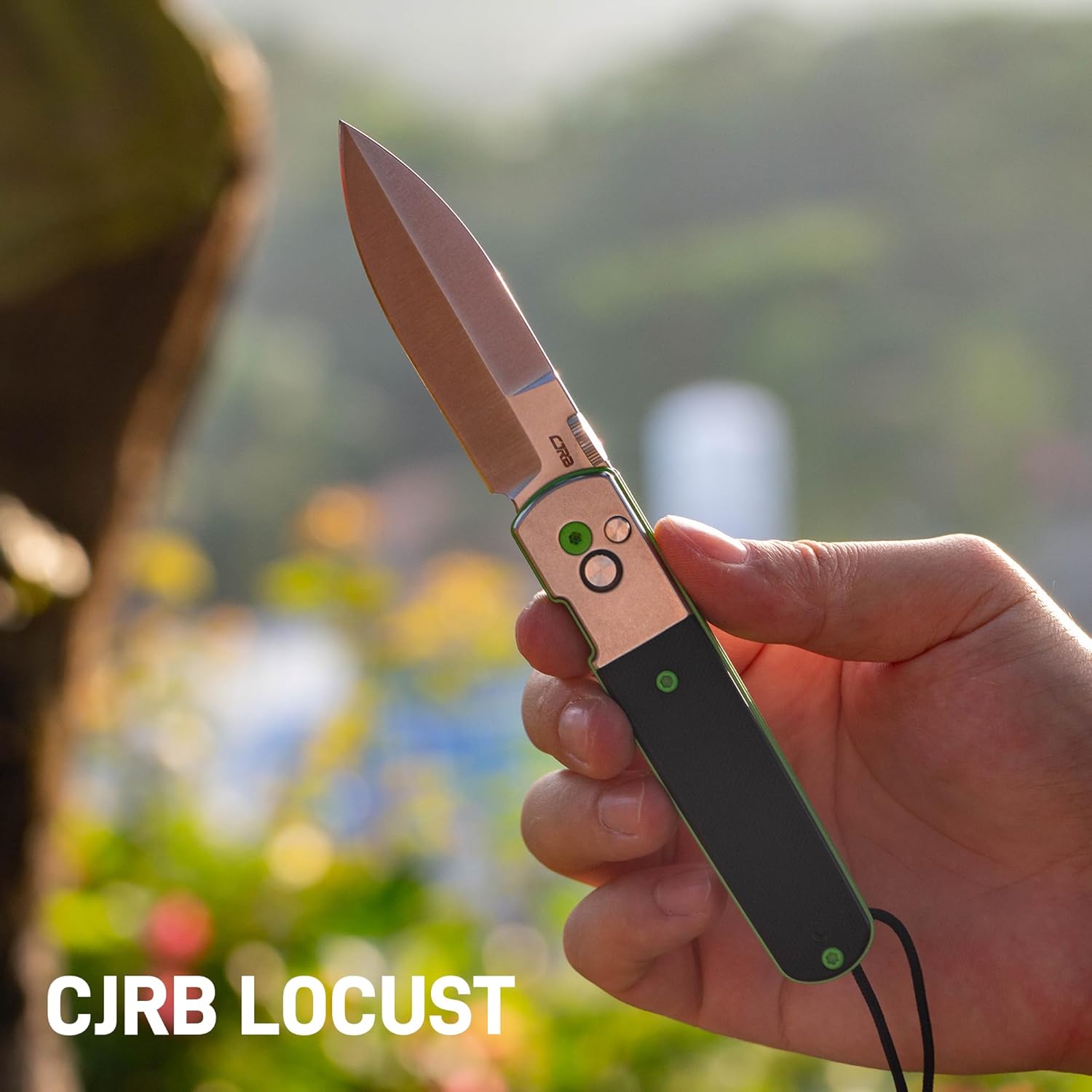 CJRB Locust J1951-SBK knife detail