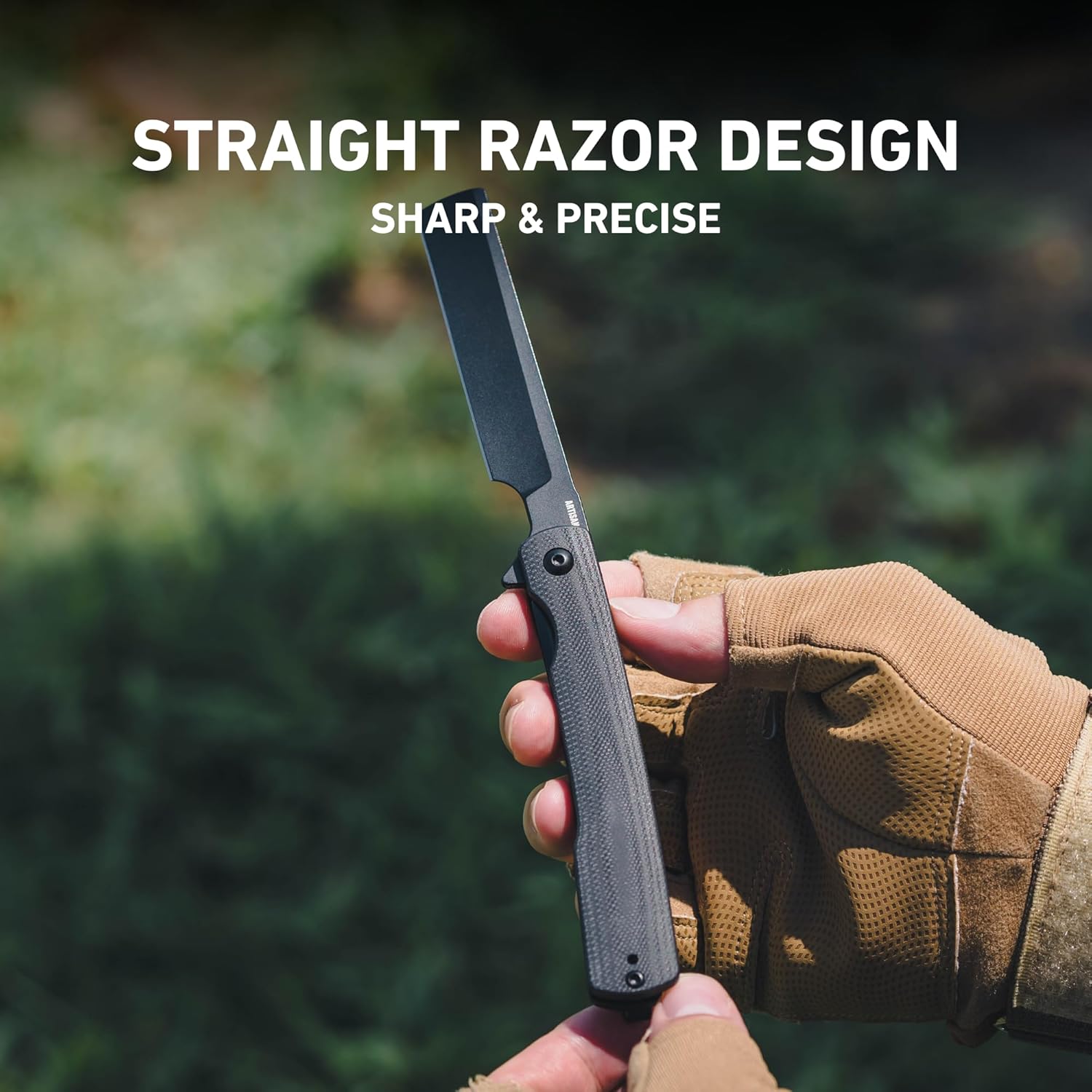 Artisan Cutlery Orthodox V2 1883P-BBK black G10 handle folding knife