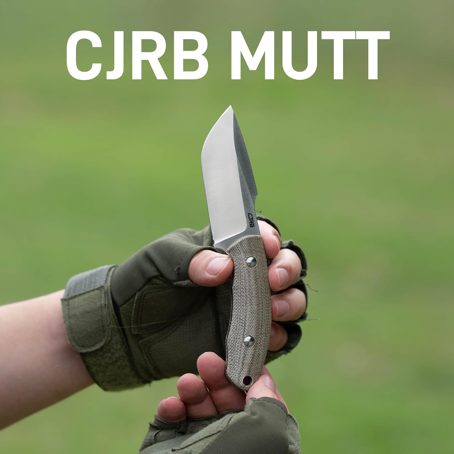 CJRB Mutt J1958-ODG knife detail