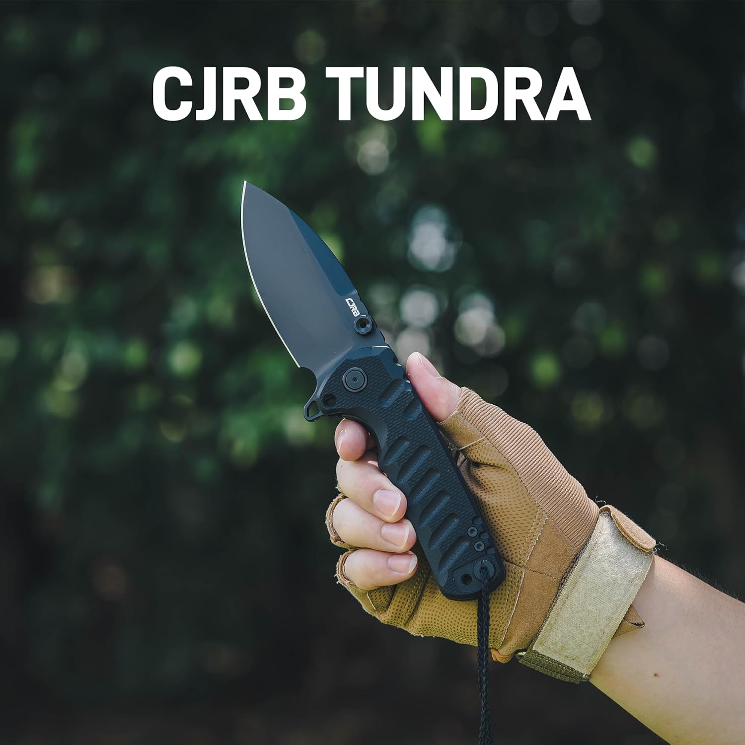 CJRB Tundra J1966 folding knife side view