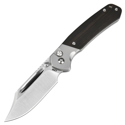 CJRB Bowie Pyrite J1942-EBN folding knife with AR-RPM9 blade