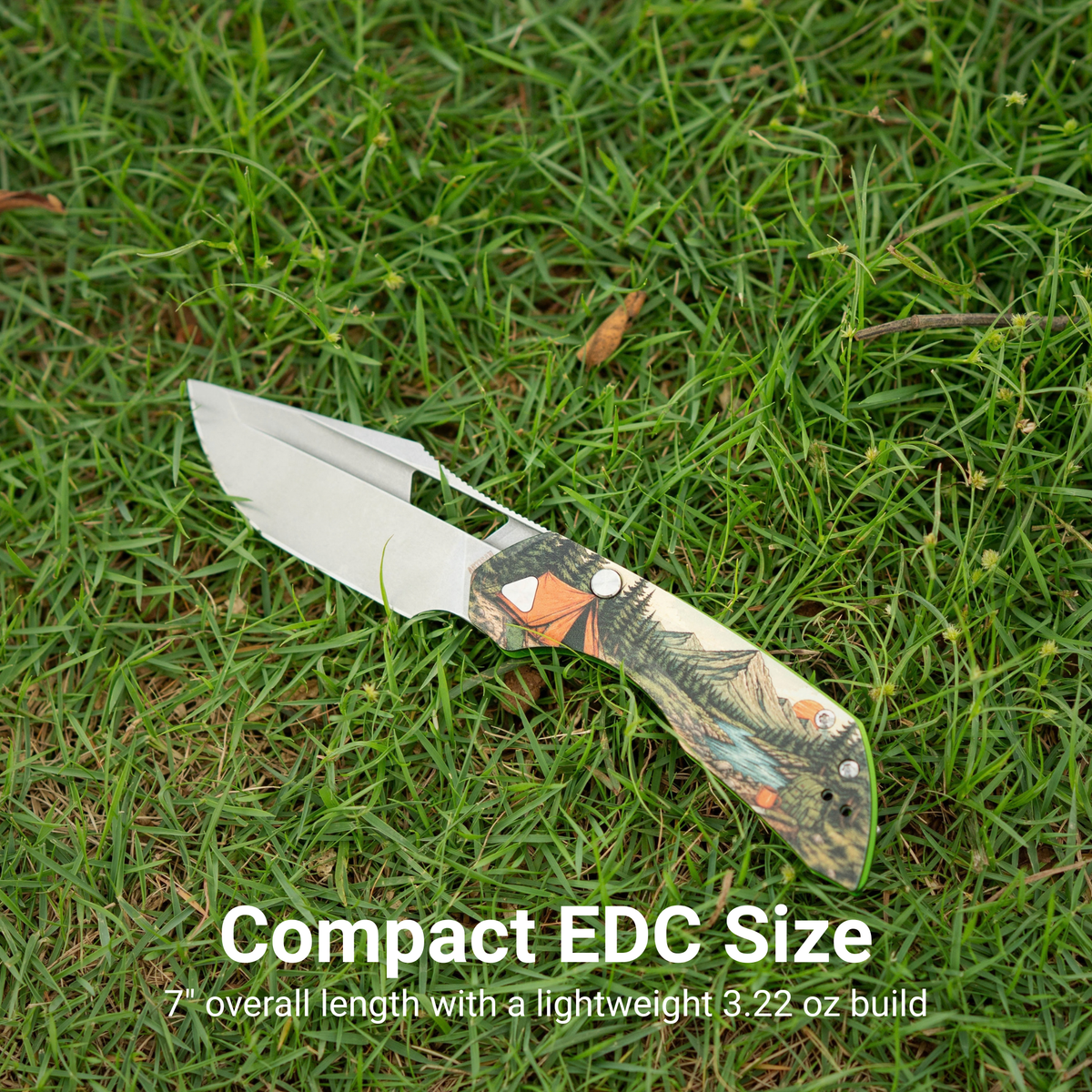 Artisan Cutlery Mousebird Thumb Hole Top Liner Lock EDC Knife 7075-T6 Aluminum Handle Titanium Clip(3'' N690 Stone Wash Blade ) 1889G-SAL (Exclusive)