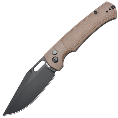 Artisan Cutlery Revel 1867P folding knife with AR-RPM9 black PVD blade