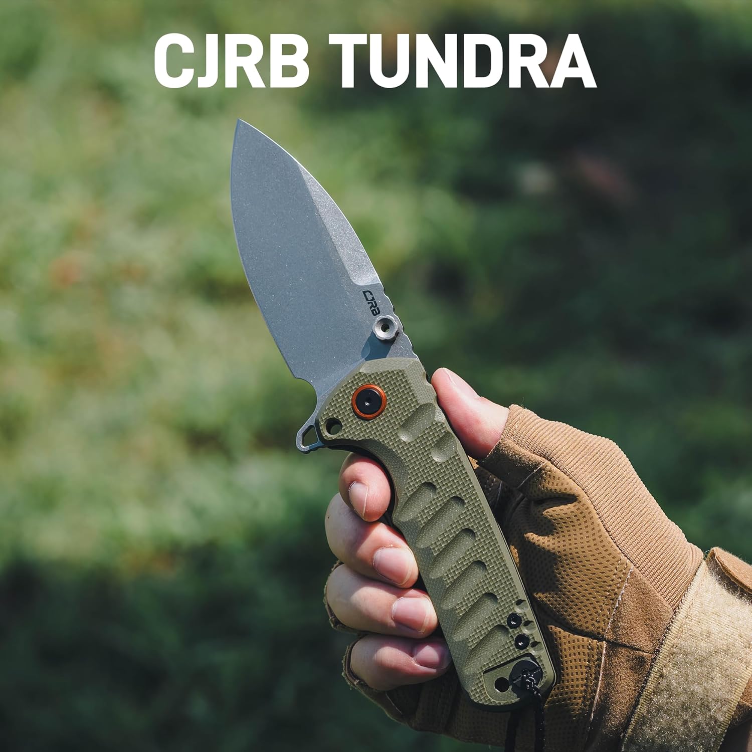 CJRB Tundra J1966 folding knife side view