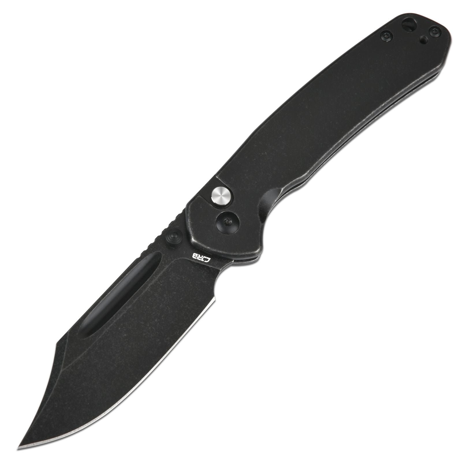 CJRB Bowie Pyrite J1942-BST folding knife with AR-RPM9 stone wash blade