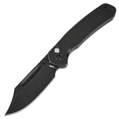 CJRB Bowie Pyrite J1942-BST folding knife with AR-RPM9 stone wash blade