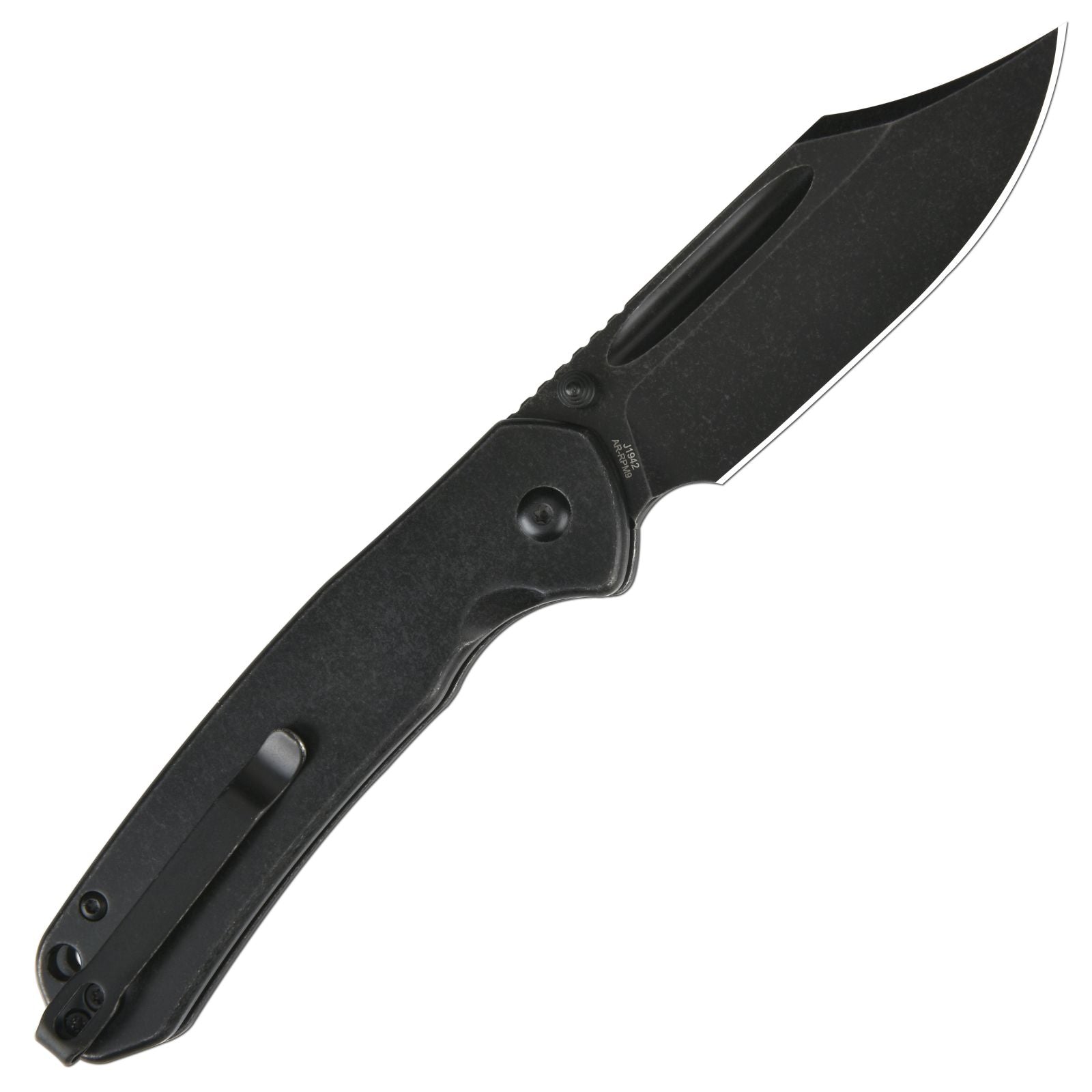 CJRB Bowie Pyrite J1942-BST blade profile