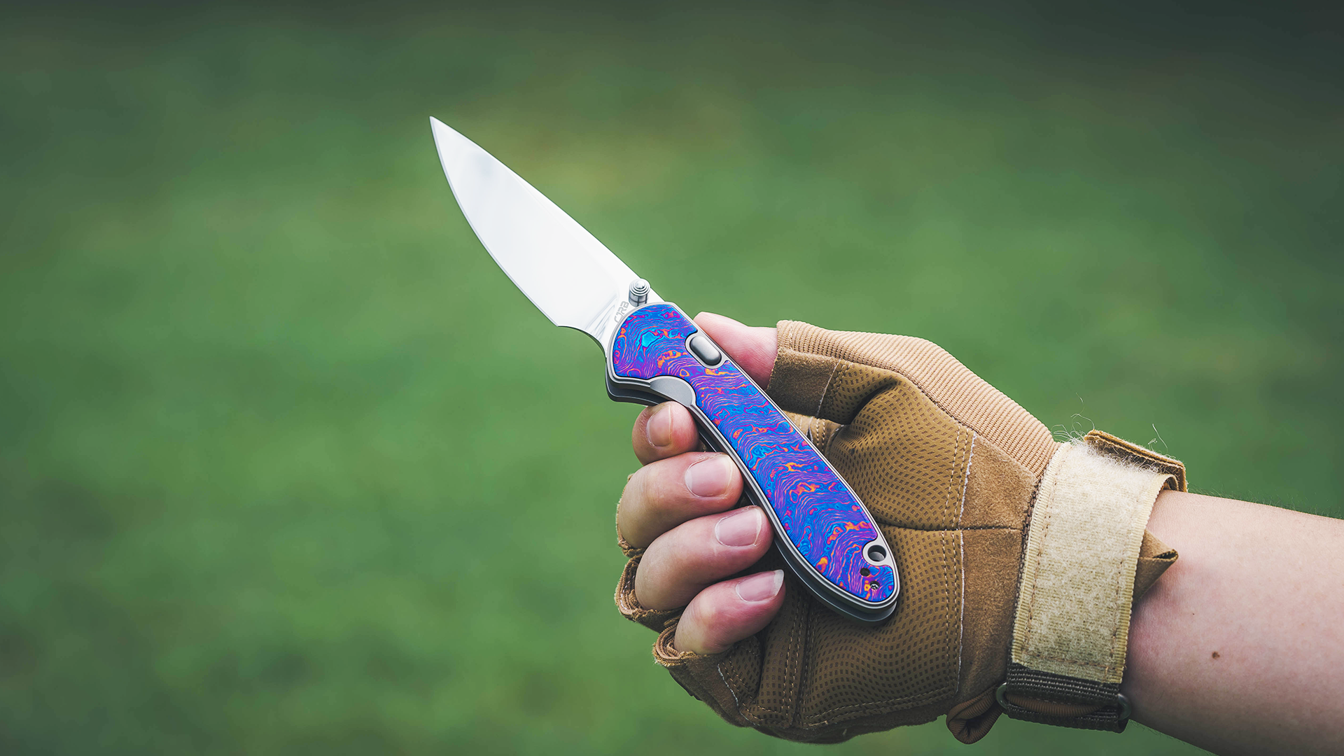 Building the Feldspar: Titanium handle detail