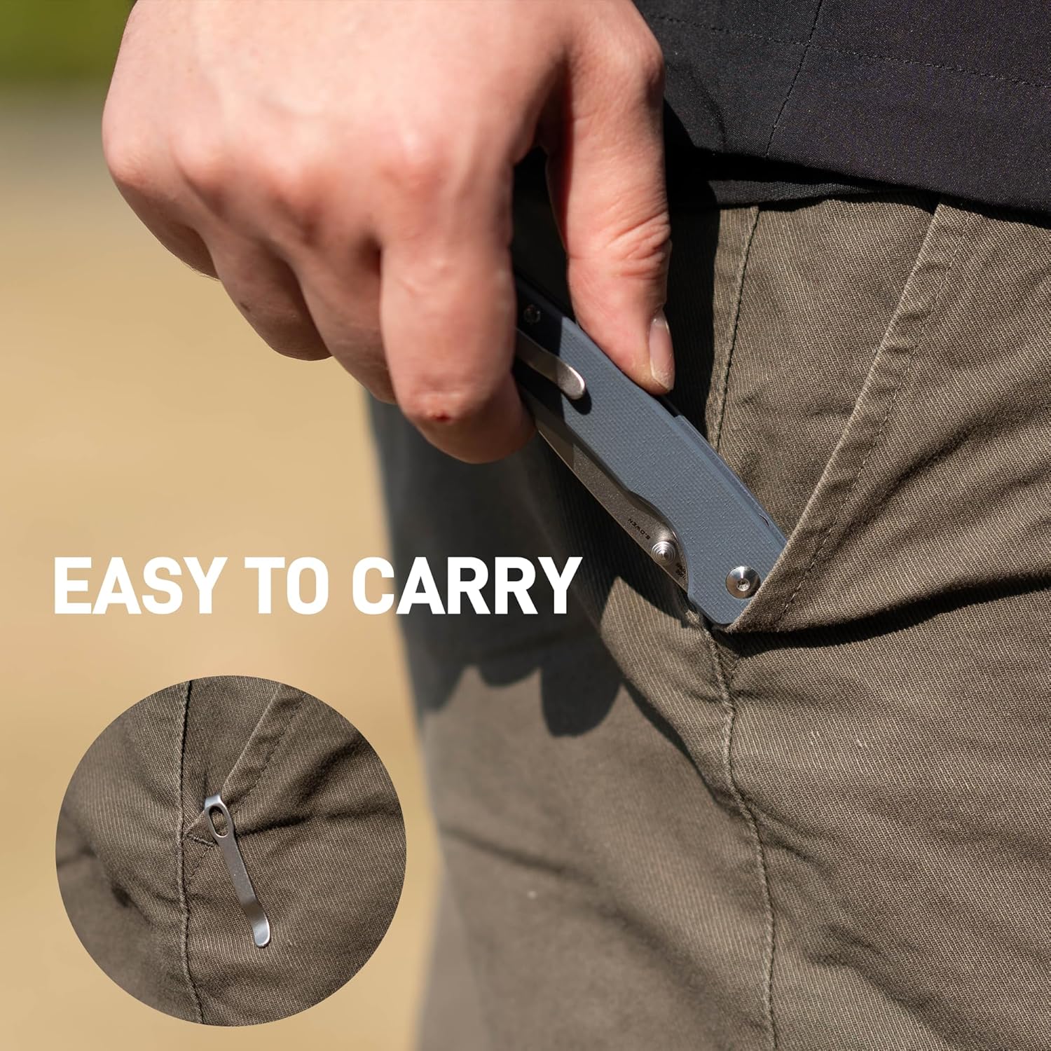 CJRB Kain J1956-GY handle detail