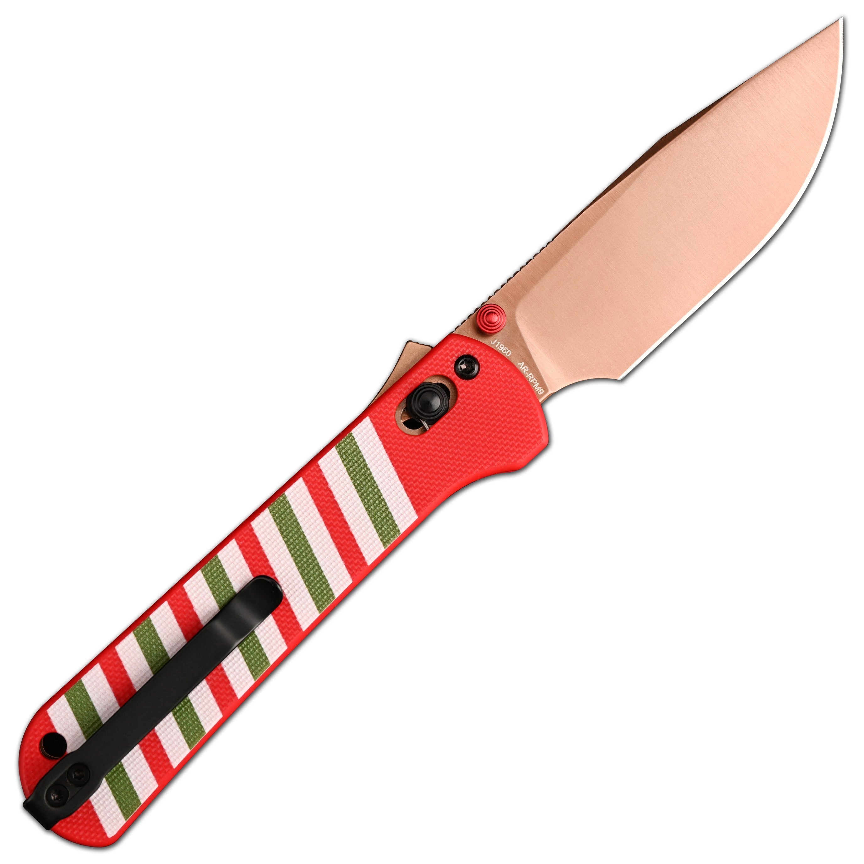 CJRB Bolt J1960M-RE folding knife side view