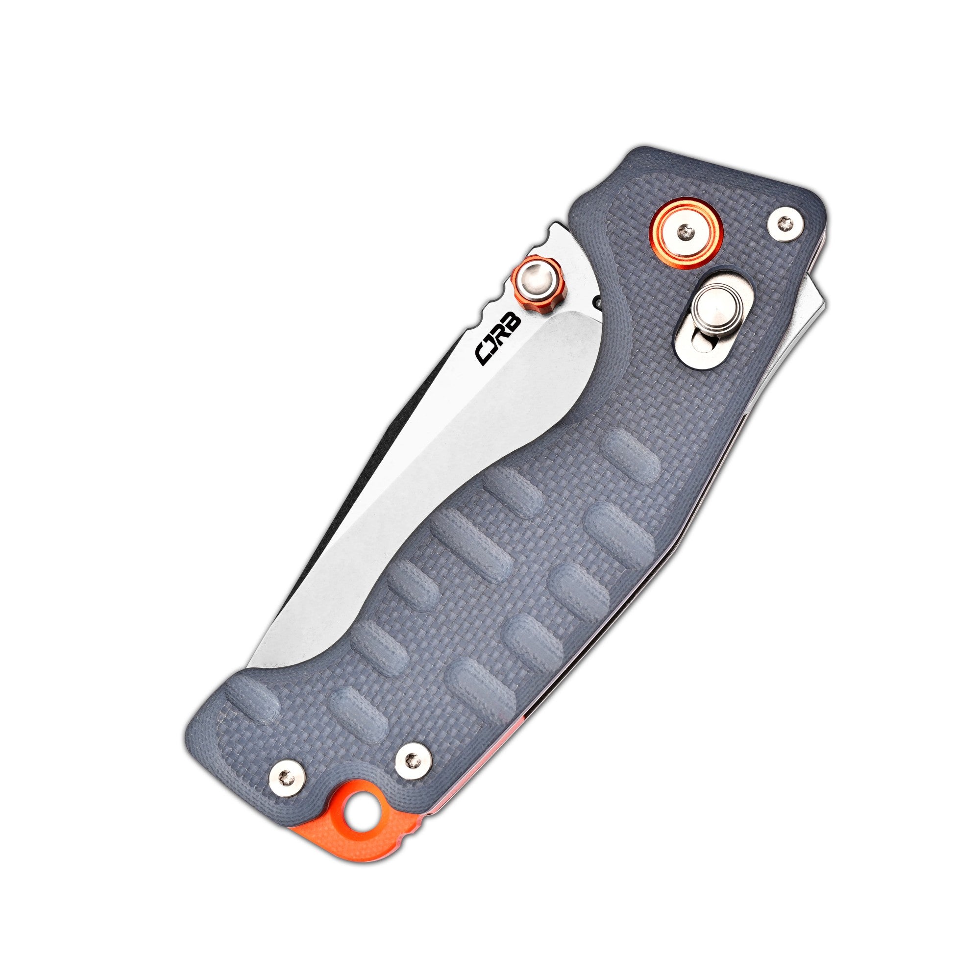 CJRB Doubletap J1970-BU folding knife detail view