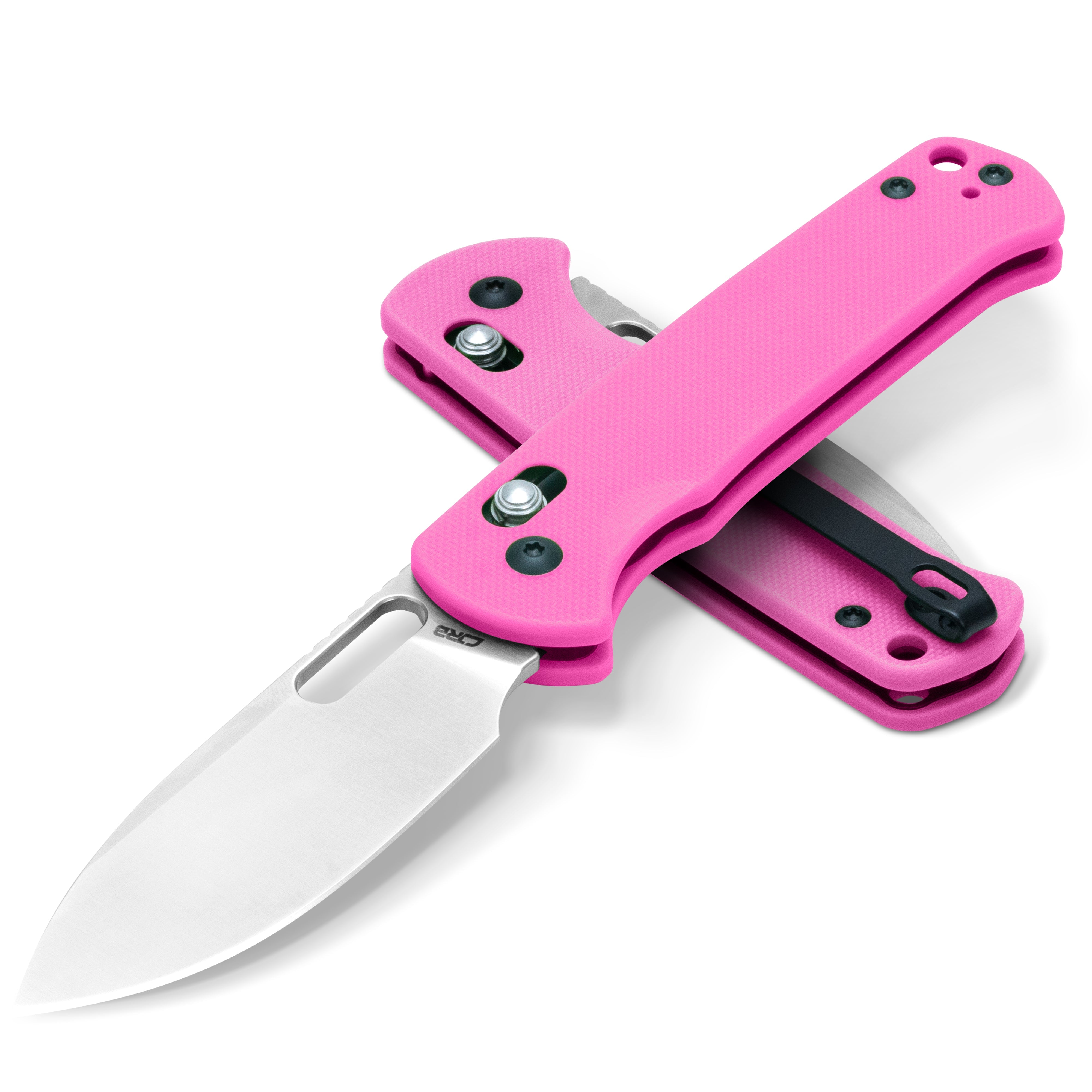 CJRB Hectare J1935-PNK folding knife side view
