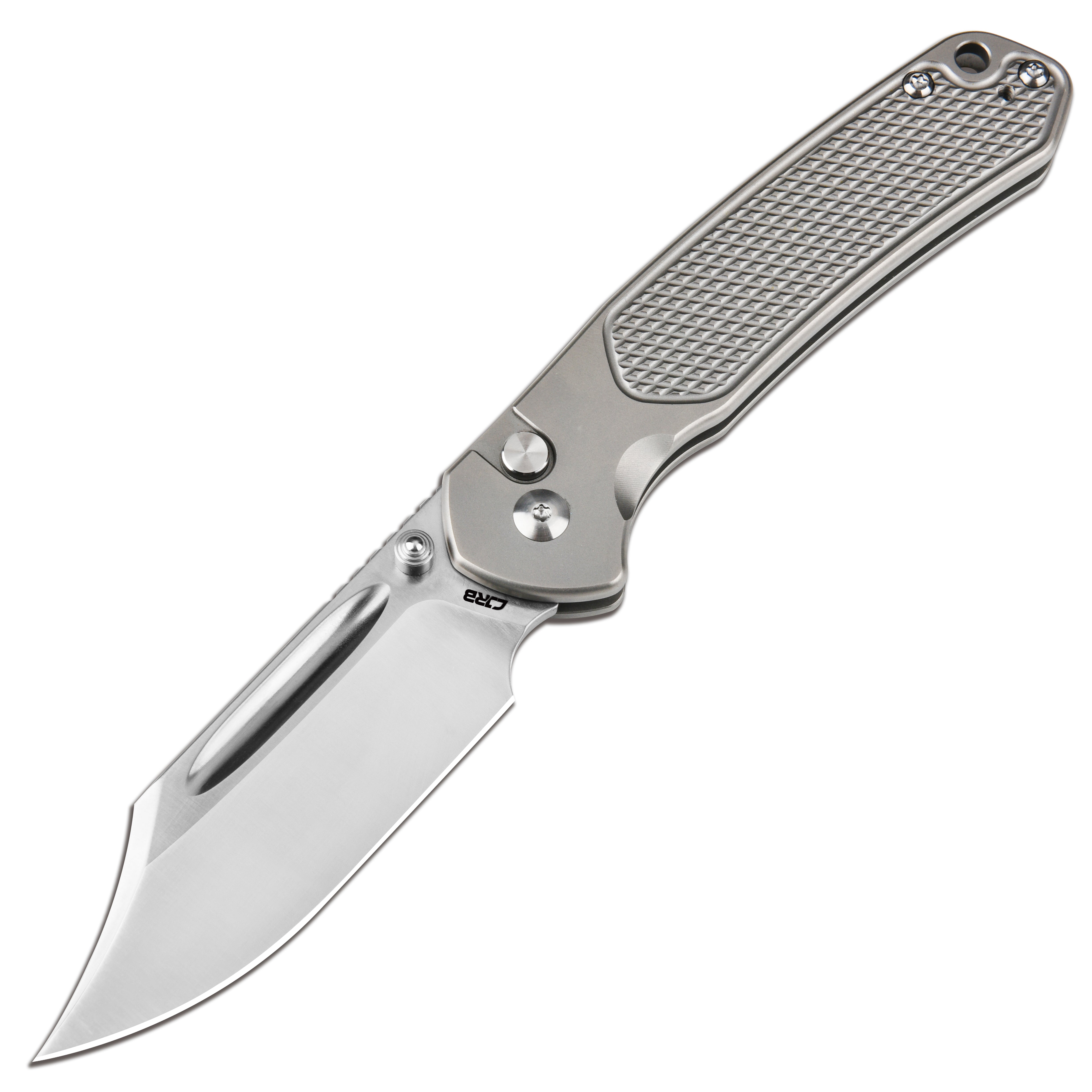 CJRB Bowie Pyrite J1942T folding knife with CPM-S90V blade