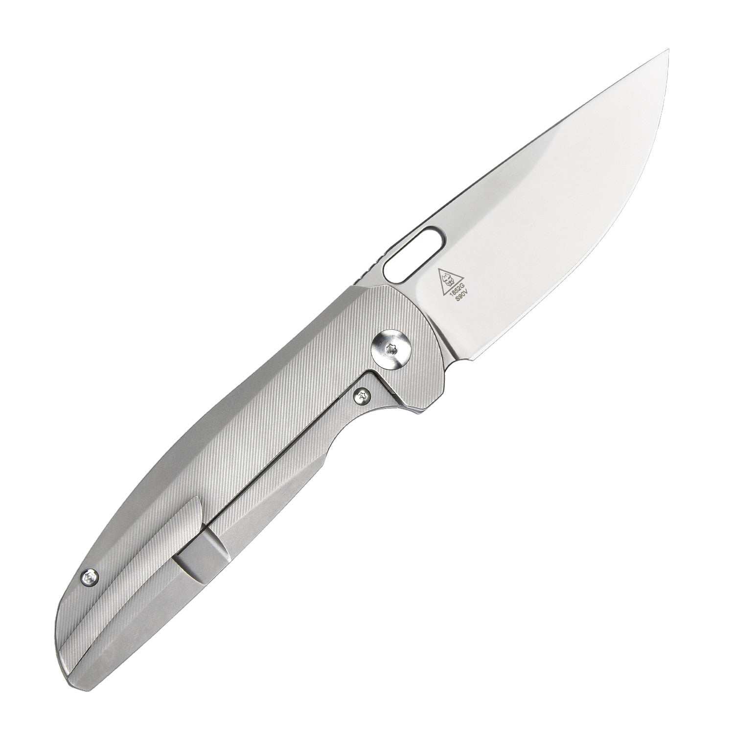 Artisan Cutlery Satyr 1852G folding knife with titanium handle