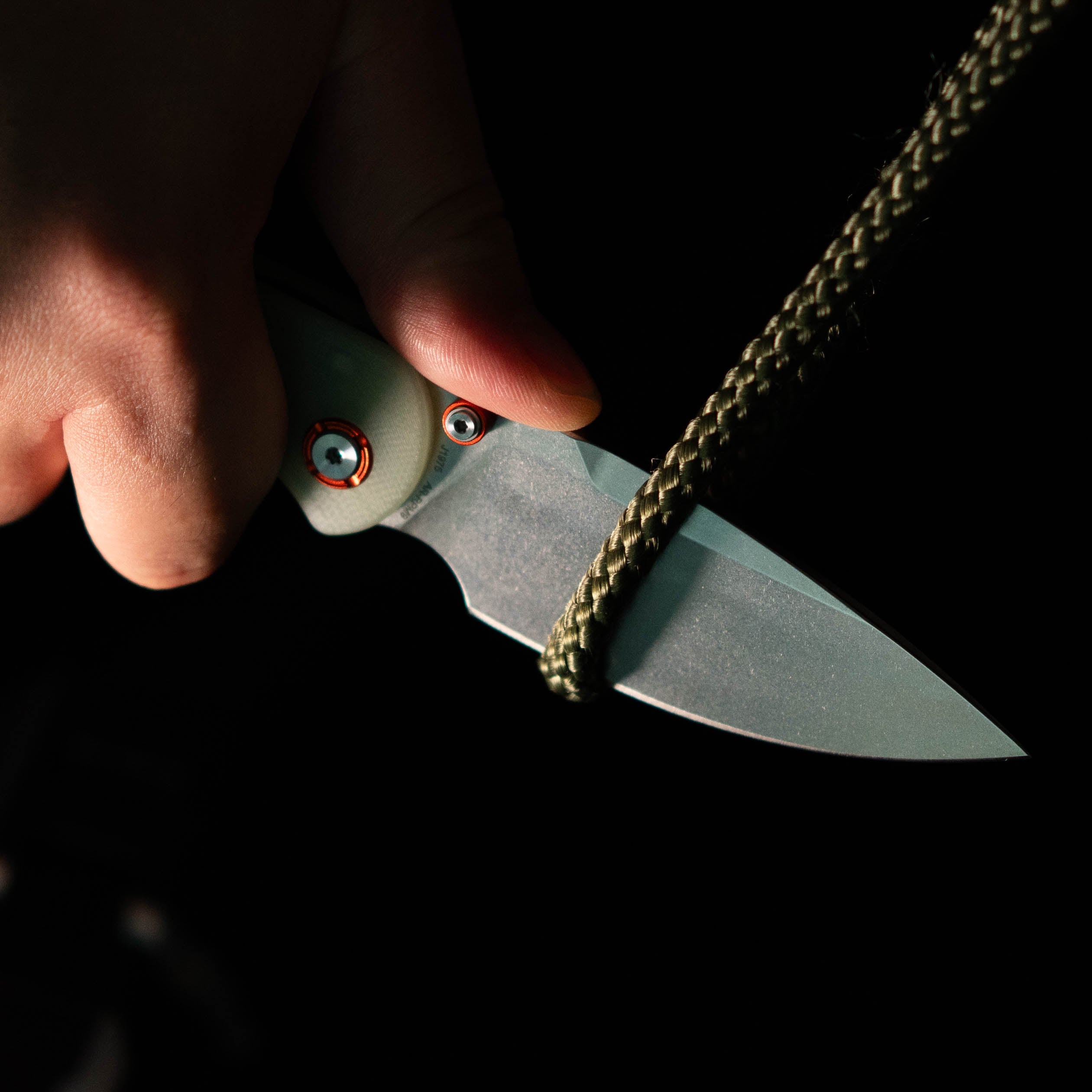 CJRB Latitude Thumb Stud & Top Liner Lock EDC Knife G10(Glow In the Dark) Handle(3.47'' AR-RPM9 Steel Stone Wash Blade) J1975-GD (Exclusive)