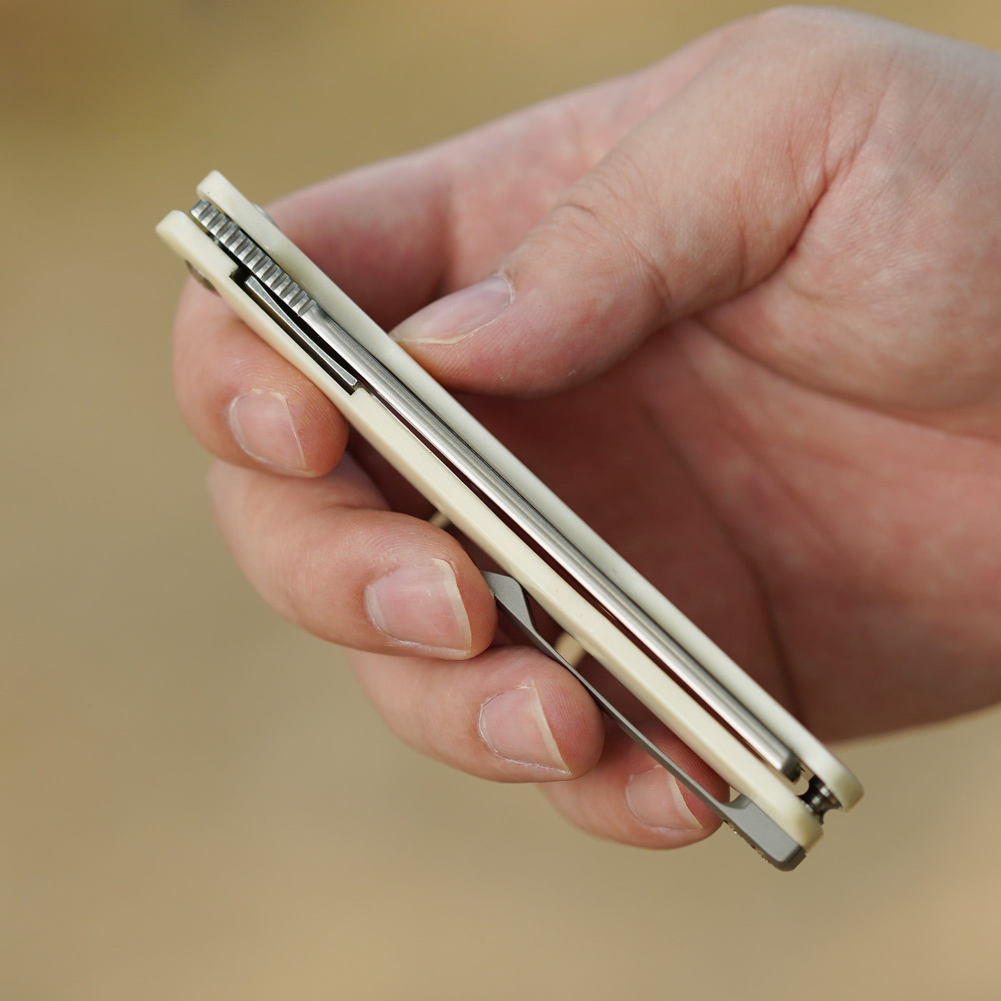 Artisan Cutlery Orthodox V2 1883G-BB folding knife side view