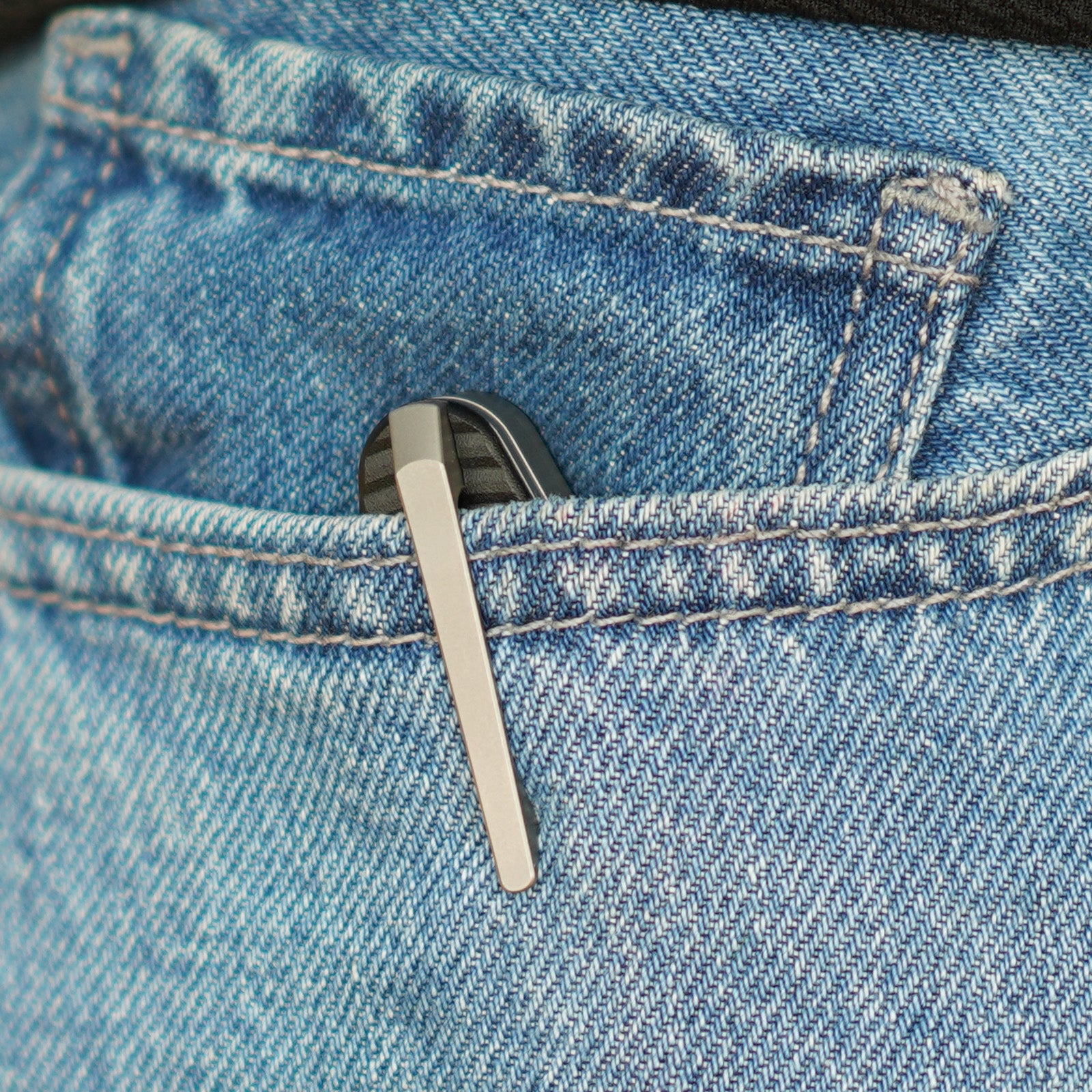 Artisan Cutlery Trust Thumb Stud & Frame Lock Knife Titanium and Aluminum Handle (3.758'' Stone Wash S35VN Blade) 1886G-GY