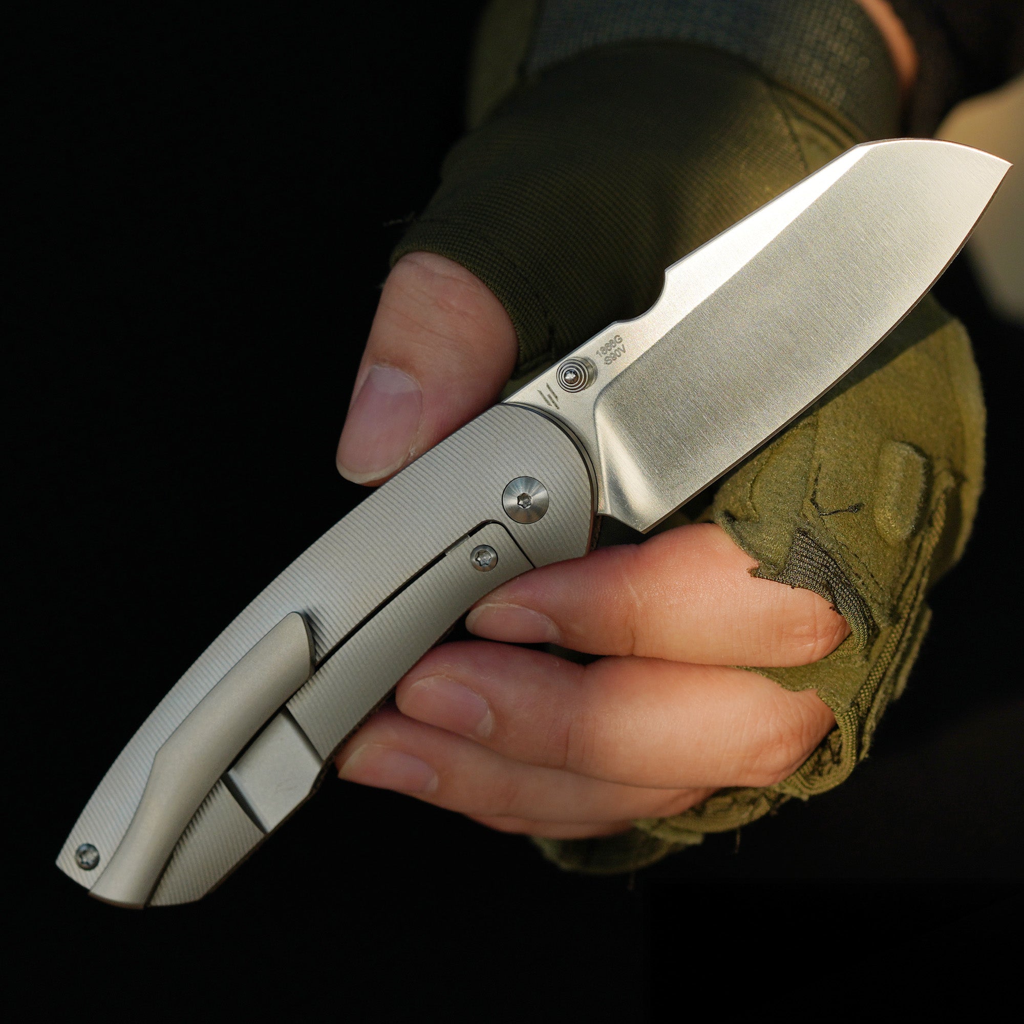 Artisan Cutlery Prime ATZ-1866G blade detail