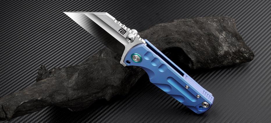 Artisan Cutlery Proponent 1820G blade detail