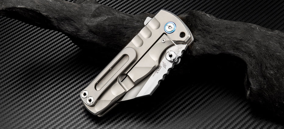 Artisan Cutlery Proponent 1820G handle detail
