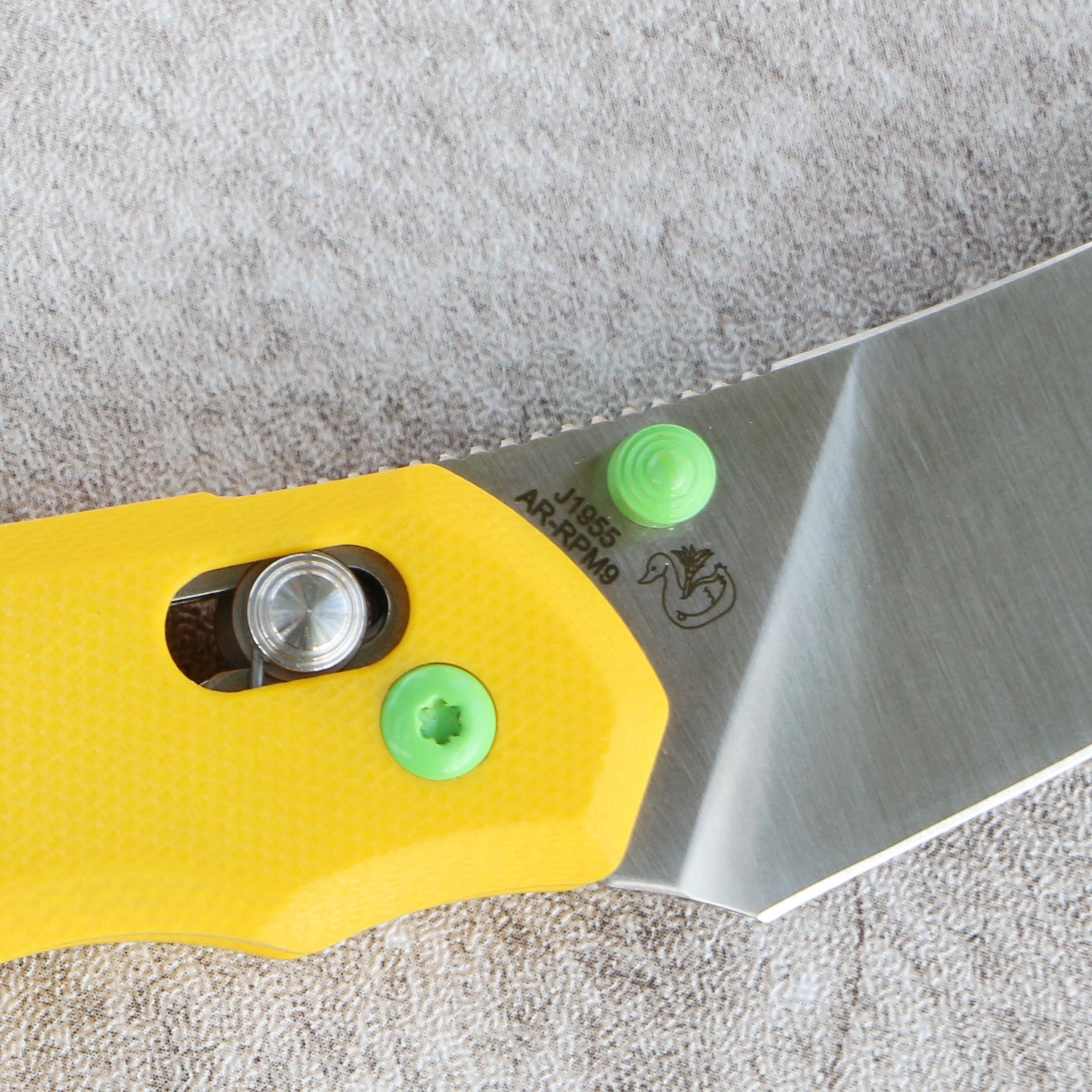 CJRB Nanner J1955 handle close-up