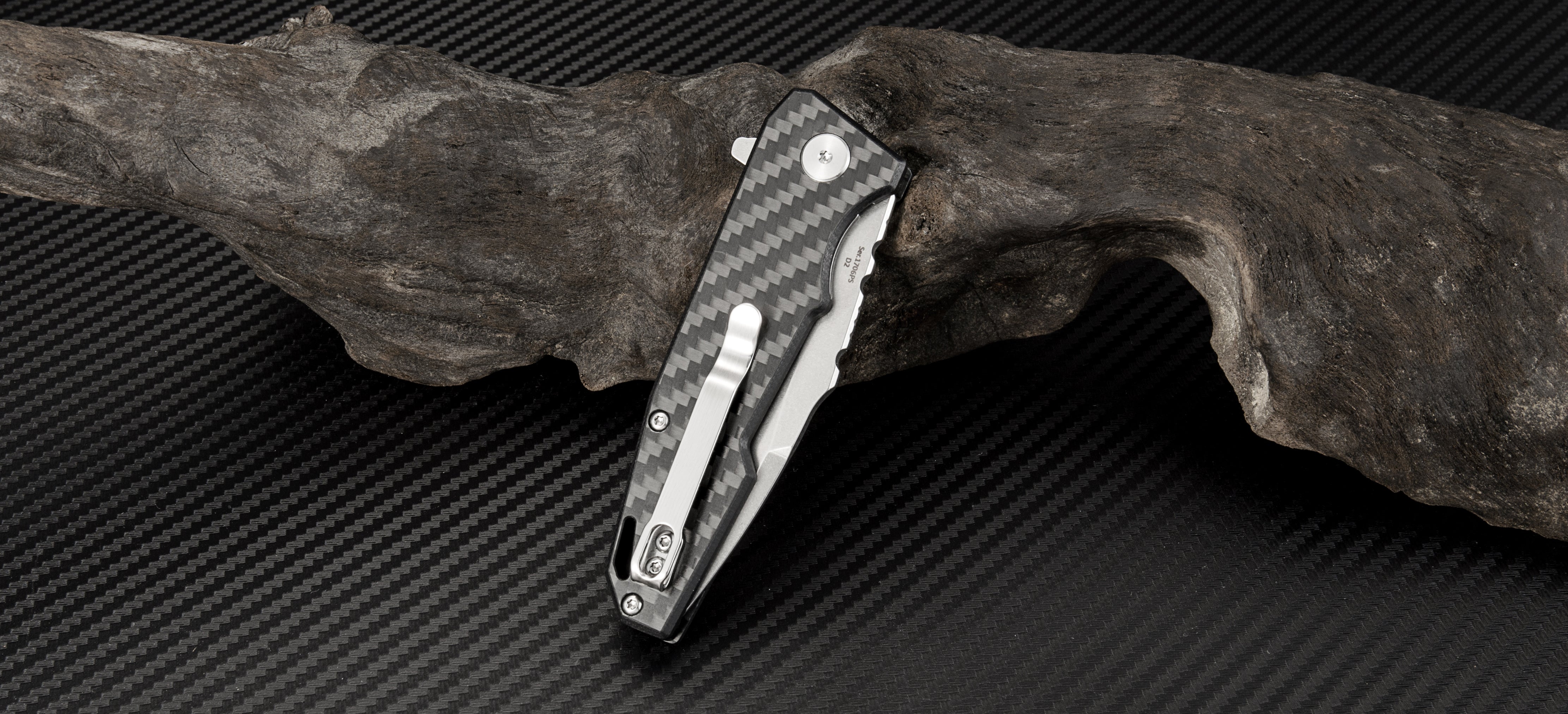 Artisan Cutlery Predator 1706PS blade detail