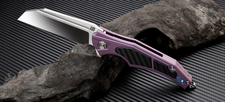 Artisan Cutlery Apache Nomad 1813G handle close-up