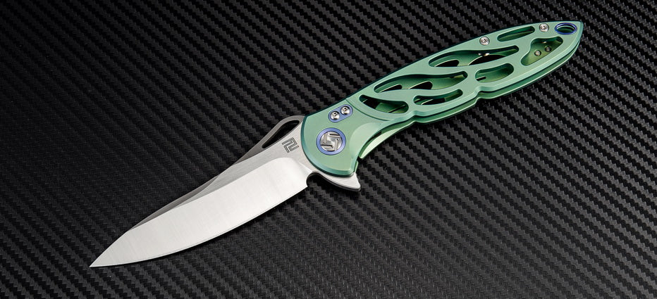 Artisan Cutlery Hoverwing 1801G folding knife side view