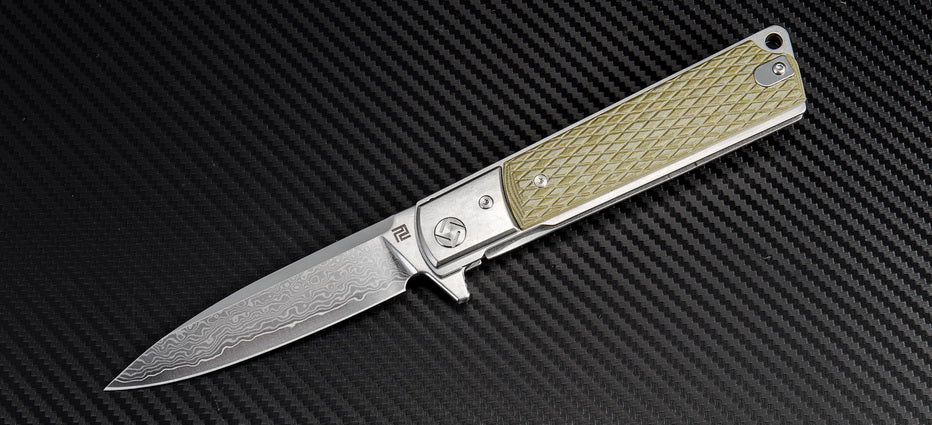 Artisan Cutlery Classic 1802GD folding knife side view