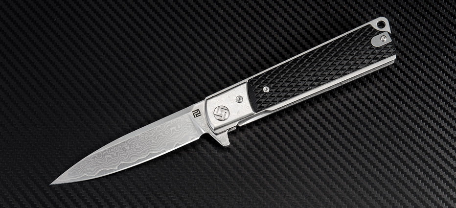 Artisan Cutlery Classic 1802GD blade detail
