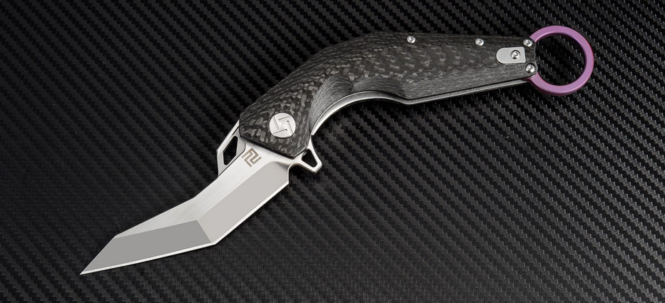 Artisan Cutlery Cobra 1811G blade detail
