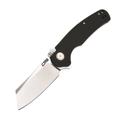 CJRB Crag J1904R-BKF black G10 folding knife with AR-RPM9 blade