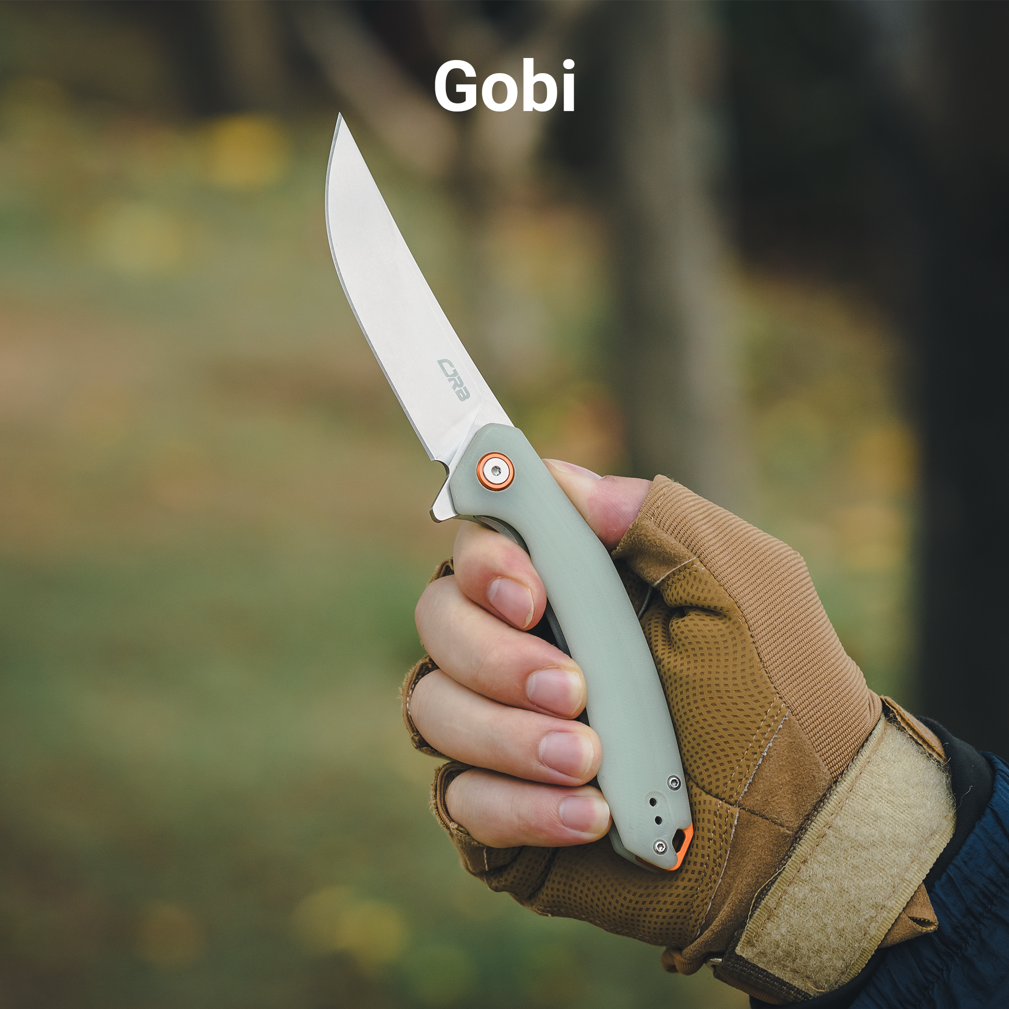 CJRB Gobi J1906-NTG knife detail