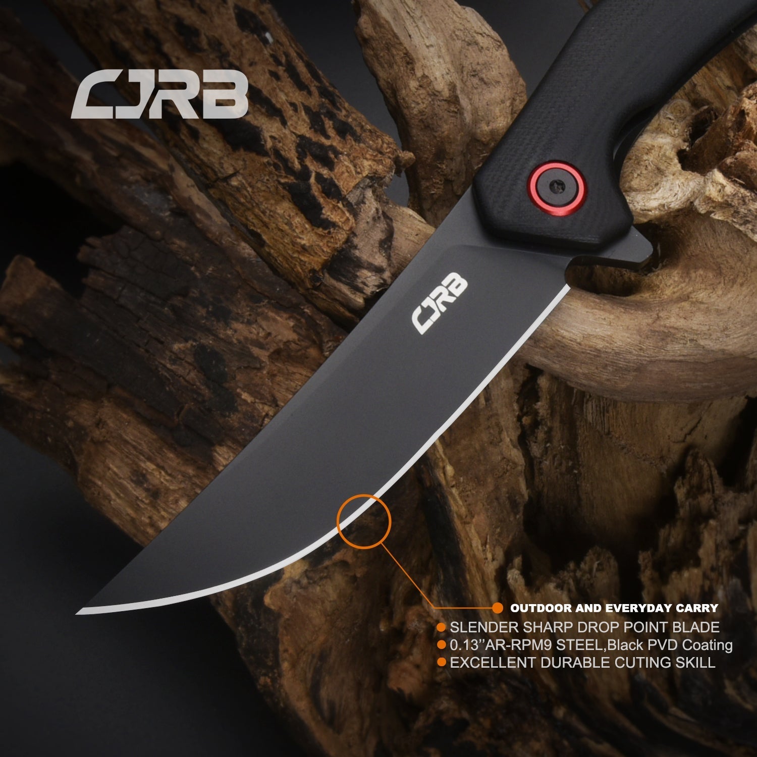 CJRB Gobi J1906-BBKC blade detail