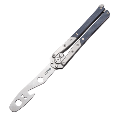 CJRB Kinetic Flip J1908-BU folding knife with steel blade