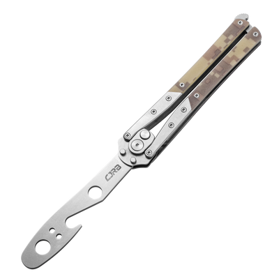 CJRB Kinetic Flip J1908-CG folding knife with steel blade