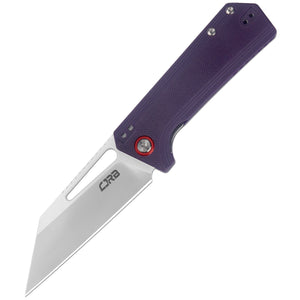 CJRB Ruffian J1924-VT folding knife with AR-RPM9 stone wash blade
